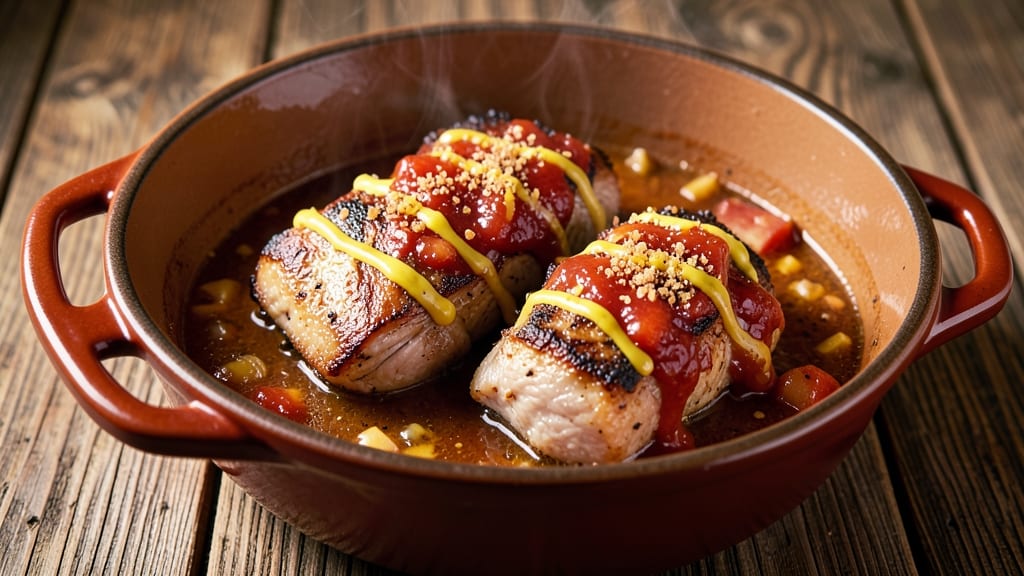 Pork Chops in Crock Pot With Apple Pie Filling Recipe: Sweet-Savory Braise That Caramelizes Meat