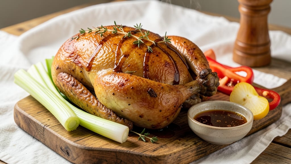 Turkey Recipe With Apple Juice: Slow-Braised Moistness With Celery-Pepper Crunch