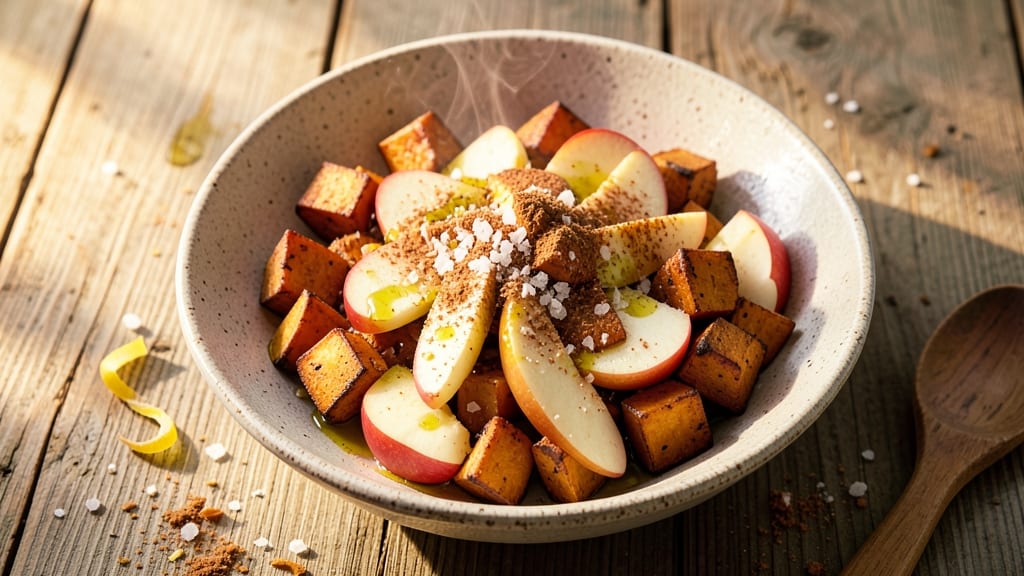Sweet Potato and Apple Salad Recipe: Warm Spiced Crunch With Citrus Brightness