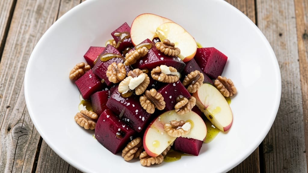 Beet Apple Walnut Salad Recipe: Earthy Sweetness With Nutty Crunch