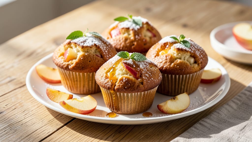 Apple Cheese Muffins Recipe: Fluffy Crumb with Sharp Cheddar and Apple Chunks