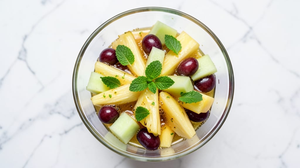 Dole Pineapple Fruit Salad Recipe: Tropical Brightness With Citrus-Marinated Crunch