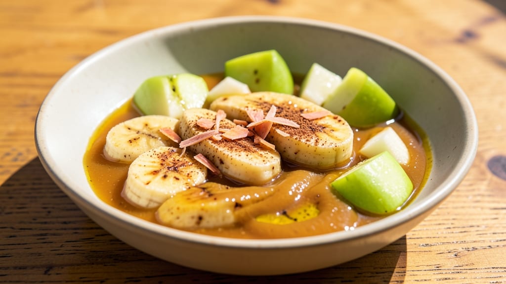 Apple Banana Sauce Recipe: Crispy Celery Crunch Meets Sweet Spice Balance