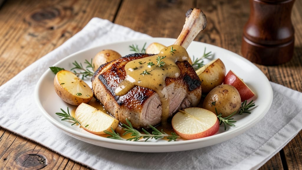 Pork Chop Apple Potato Recipe: One-Pan Weeknight Harmony