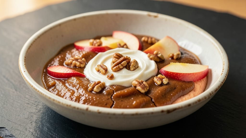 Caramel Toffee Apple Dip Recipe: Crunchy Nut-Studded Warm Spice Dip