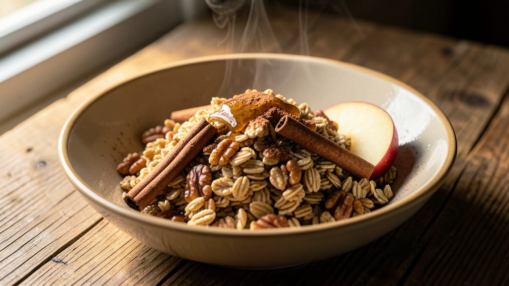 Apple Cinnamon Steel Cut Oats Recipe: Warm Spice Wake-Up in 10 Minutes