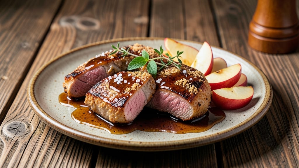 Pork Chops Apple Maple Syrup Recipe: Crispy Edges, Juicy Centers, and Sweet-Tart Gloss