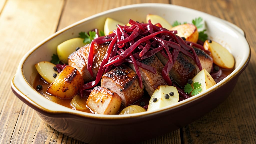 Pork Apple Sauerkraut Crock Pot Recipe: Slow-Simmered Sweetness With Tangy Crisp Contrast