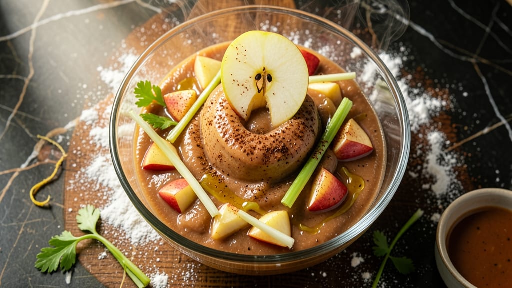 Frozen Apple Sauce Recipe: No-Cook Blender Magic With Celery Crunch