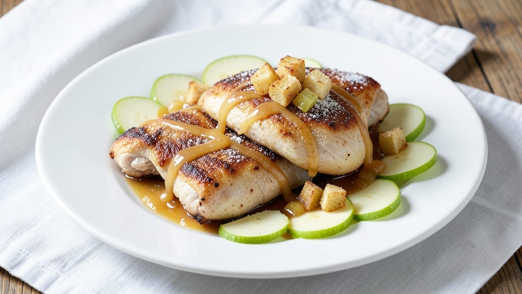 Granny Smith Apple Chicken Recipe: Crispy Celery-Pepper Crunch with Tangy Bite