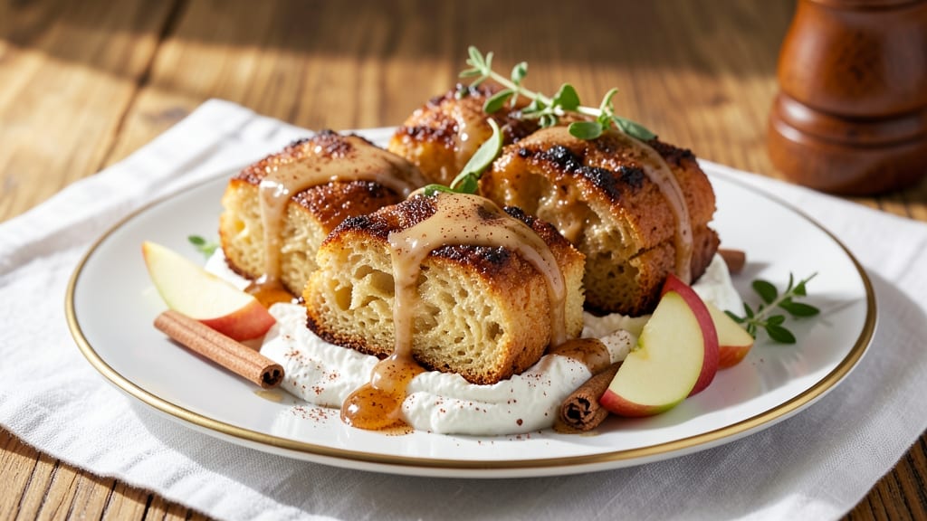 Apple French Toast Roll-Ups Recipe: Fluffy Layers With Apple-Cinnamon Filling