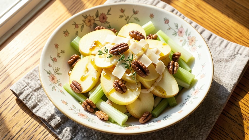 Ina Garten's Apple Salad Recipe: Crisp Celery and Sweet Apple Elegance