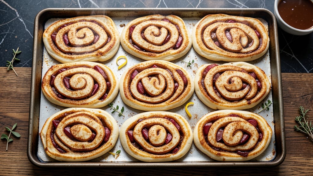 Apple Cinnamon Roll Sheet Pan Pancakes Recipe: Fluffy Stacks With Caramelized Apple Swirl