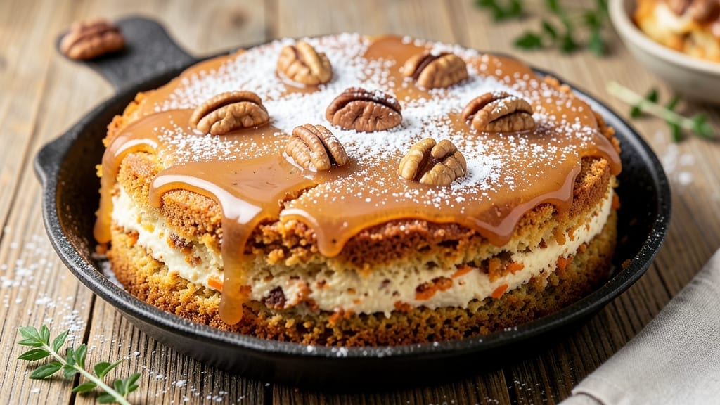 Carrot Cake Recipe With Apple Sauce: Moist Layers and Spiced Frosting Fusion