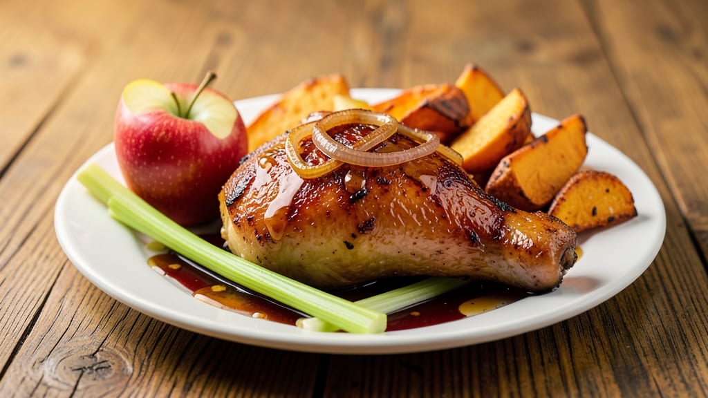 Autumn Apple Chicken Recipe: Warm Spiced Simmer with Crisp Celery Bites