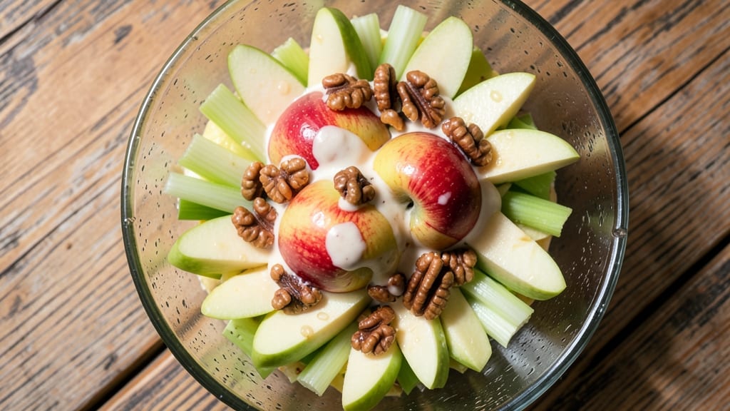 Grandma's Old-Fashioned Apple Salad Recipe: Crunchy Celery and Sweet Apple Classics