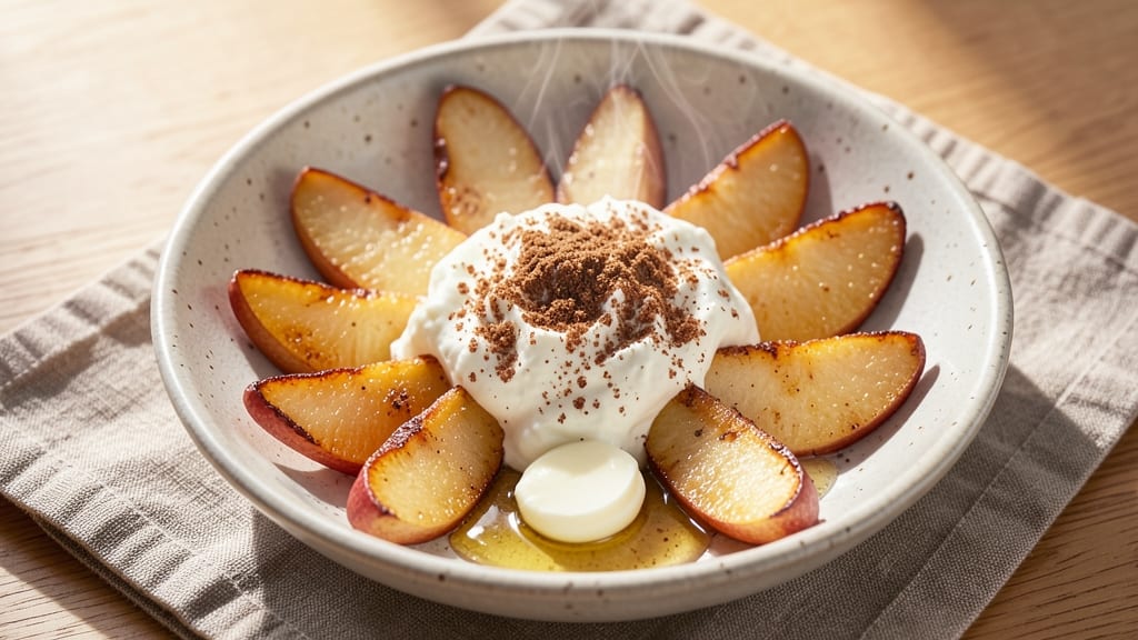 Baked Apple Cottage Cheese Breakfast Bowl Recipe: Warm Spiced Crunch With Protein-Packed Creaminess