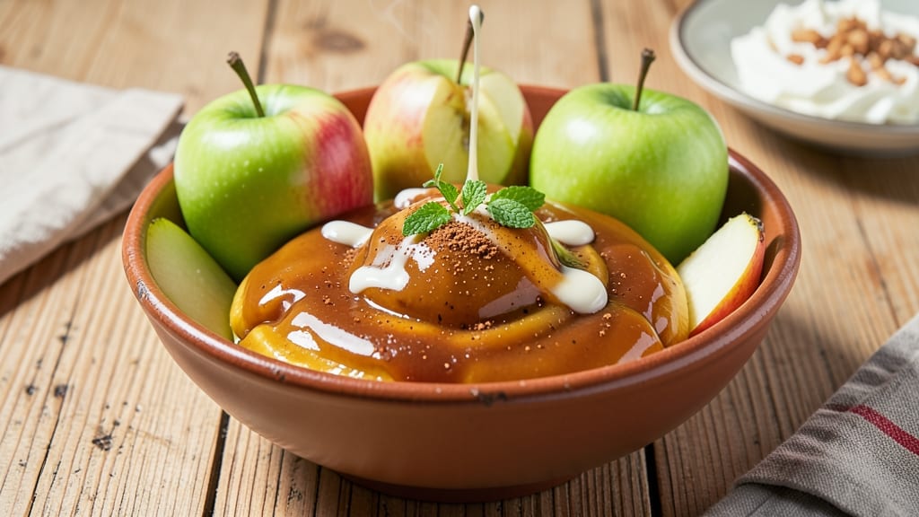 English Toffee Apple Dip Recipe: Crunchy Celery Sticks Pair Perfectly