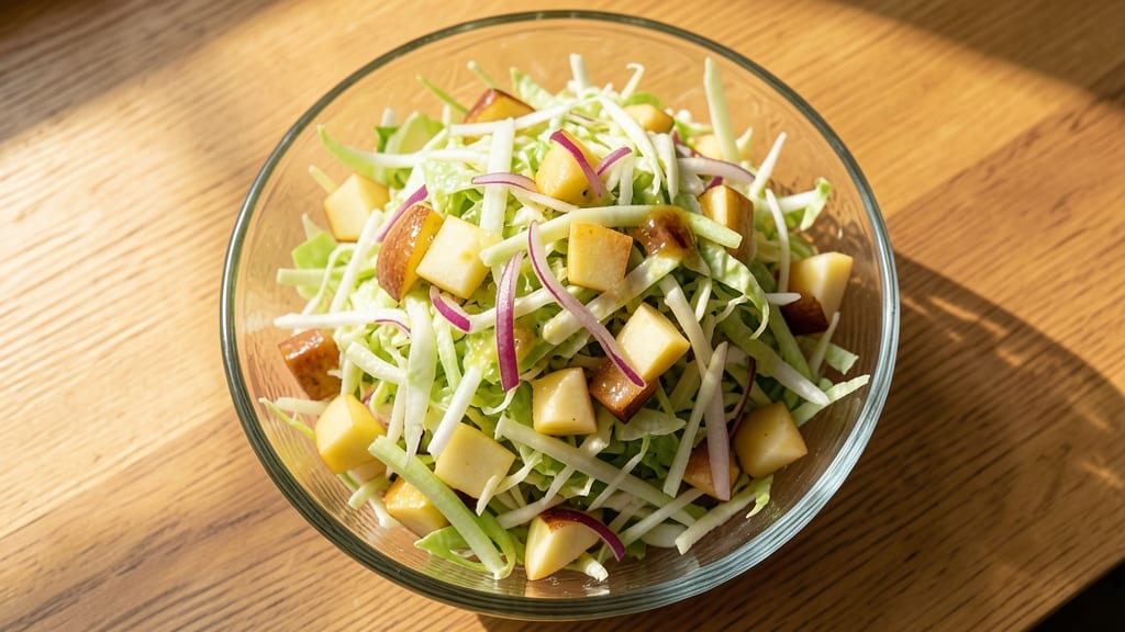 Homemade Apple and Coleslaw Recipe: Crunchy Celery and Caramelized Apple Bites