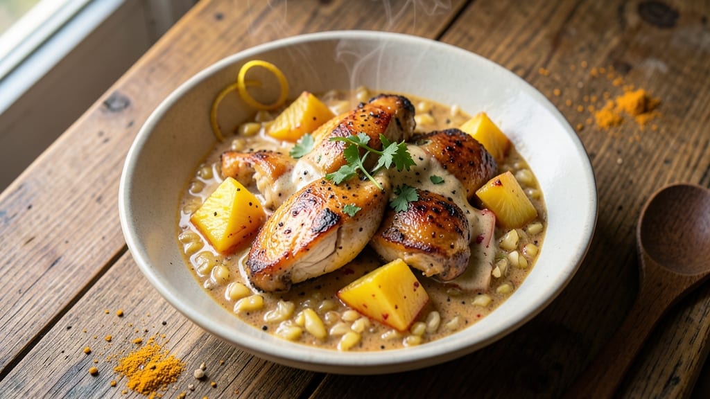 Filipino Chicken Curry With Pineapple Recipe: Sweet-Spiced Simmer With Tropical Twist