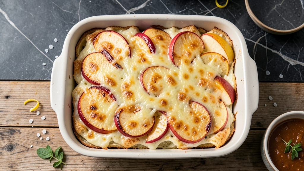 Apple Cheese Casserole Recipe: Crispy Top, Melty Cheese, Apple Sweetness