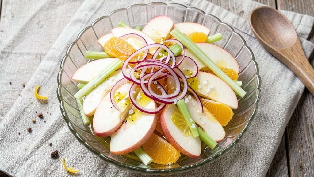 Apple Orange Salad Recipe: Bright Citrus and Crunchy Celery Refreshment