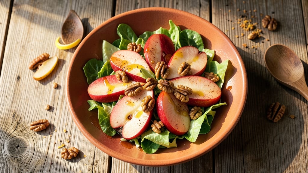 Old Chicago Apple Walnut Salad Recipe: Warm Cinnamon-Dressed Crunch in Minutes