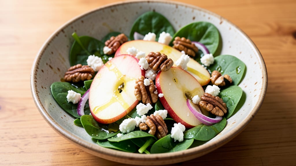 Apple Walnut Feta Salad Recipe: Crunchy Nut and Tangy Cheese Balance