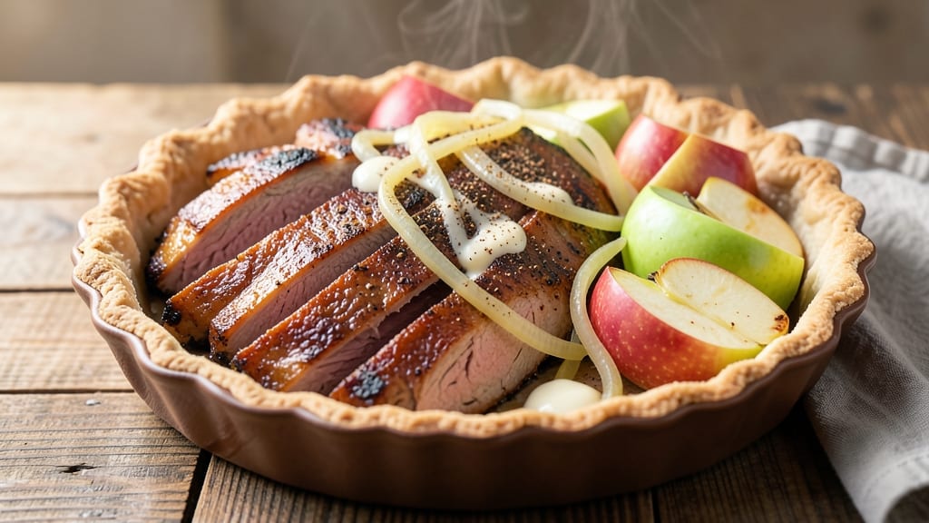 Pork Roast With Apple Pie Filling Recipe: Sweet-Spiced Braise That Caramelizes Meat