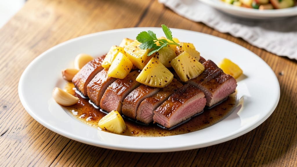 Pork Hamonado With Pineapple Recipe Panlasang Pinoy: Sweet-Tart Glaze That Caramelizes Meat and Fruit