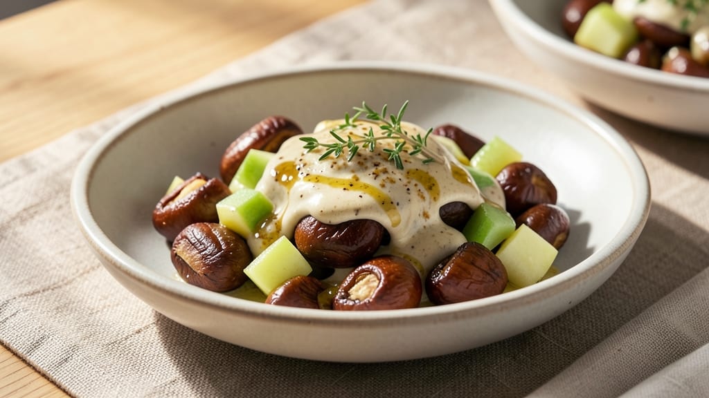 Apple Chestnut Dressing Recipe: Nutty-Sweet Crunch in Every Bite