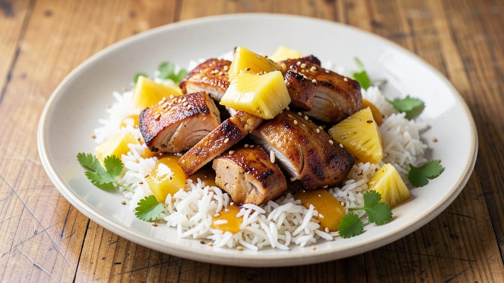 Pineapple Chicken And Rice Crockpot Recipe: Slow-Cooked Sweetness With Juicy Chicken