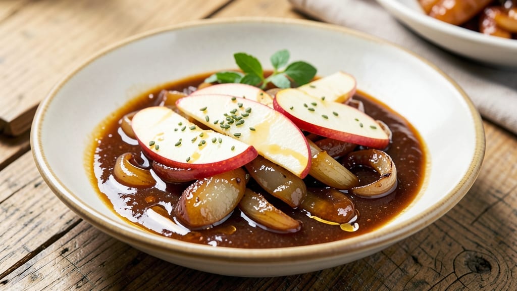 Candy Apple Whiskey BBQ Sauce Recipe: Boozy-Spiced Glaze With Celery Pepper Crunch