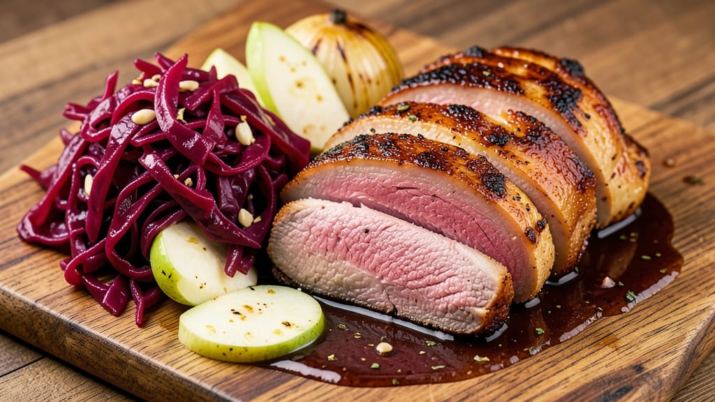 Pork With Red Cabbage And Apples Recipe: Braised Sweetness and Crunchy Contrast