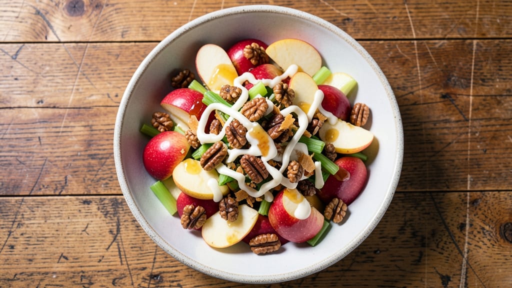 Apple Cider Salad Recipe: Warm Spiced Apples and Crunchy Celery Bites