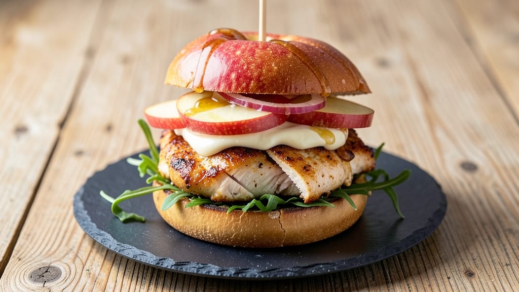 Apple Chicken Sandwich Recipe: Crispy Bites With Sweet Tart Gloss