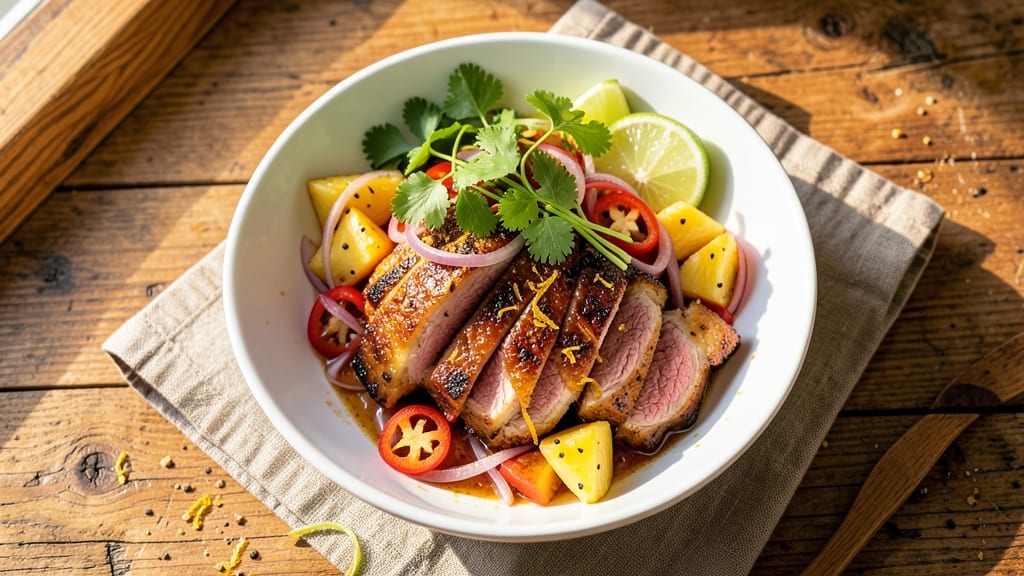 Pineapple Salsa Pork Recipe: Tropical Crunch Meets Smoky Grill Magic
