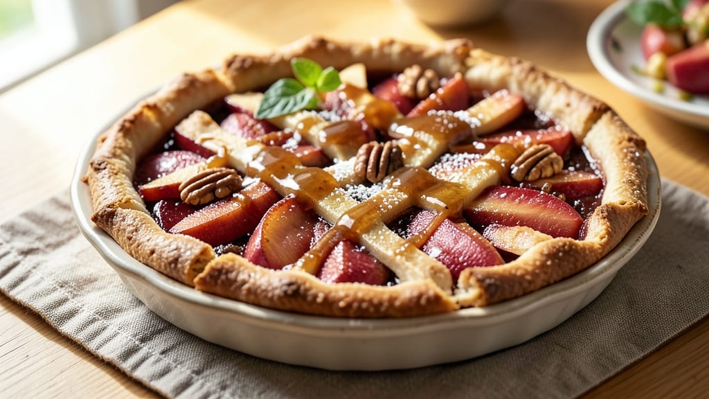Apple Pie With Rum Sauce Recipe: Boozy Caramelized Layers That Steal the Show