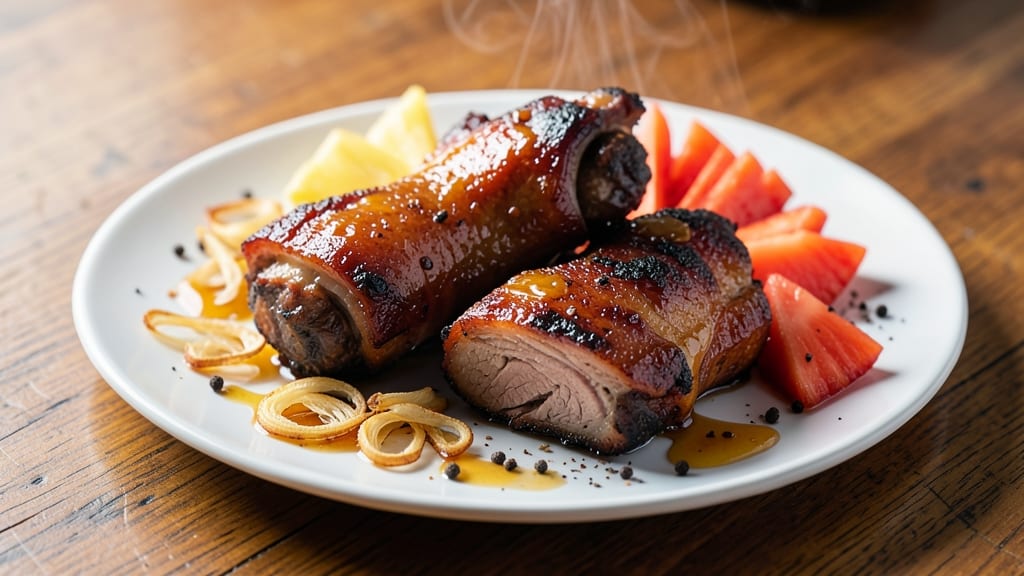 Pork Pata Hamonado Recipe With Pineapple Juice: Sweet-Tart Glaze That Caramelizes Meat
