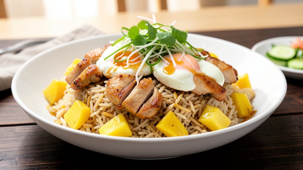 Chicken Pineapple Fried Rice Thai Recipe: Sweet-Spicy Stir-Fry in 20 Minutes