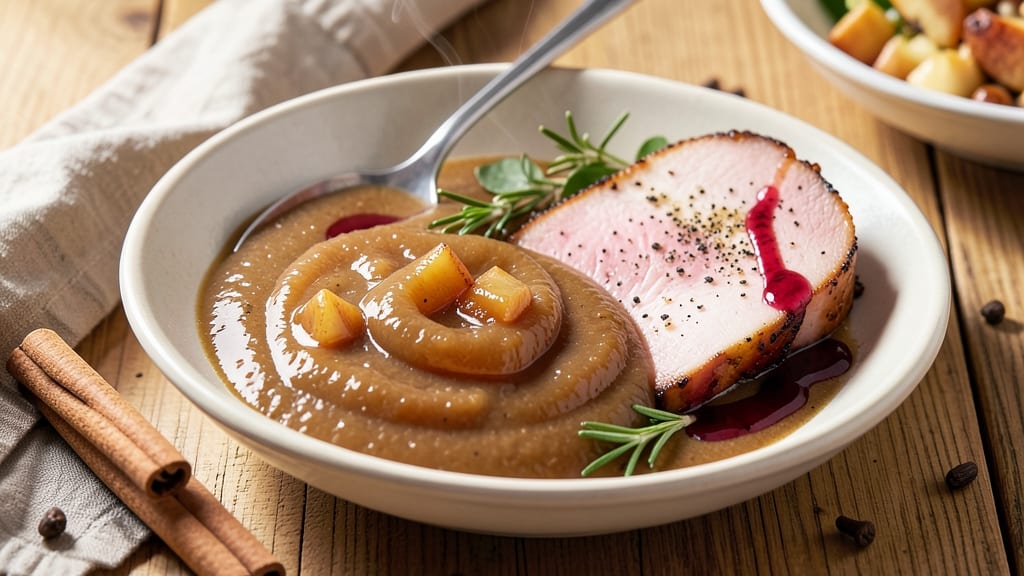 Apple Sauce for Ham Recipe: Spiced Simmer for Glossy, Sticky Perfection