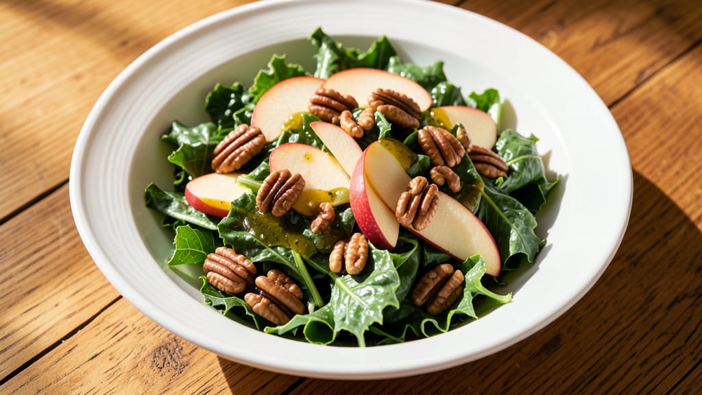 Kale Apple Pecan Salad Recipe: Sweet-Tart Crunch With Nutty Depth