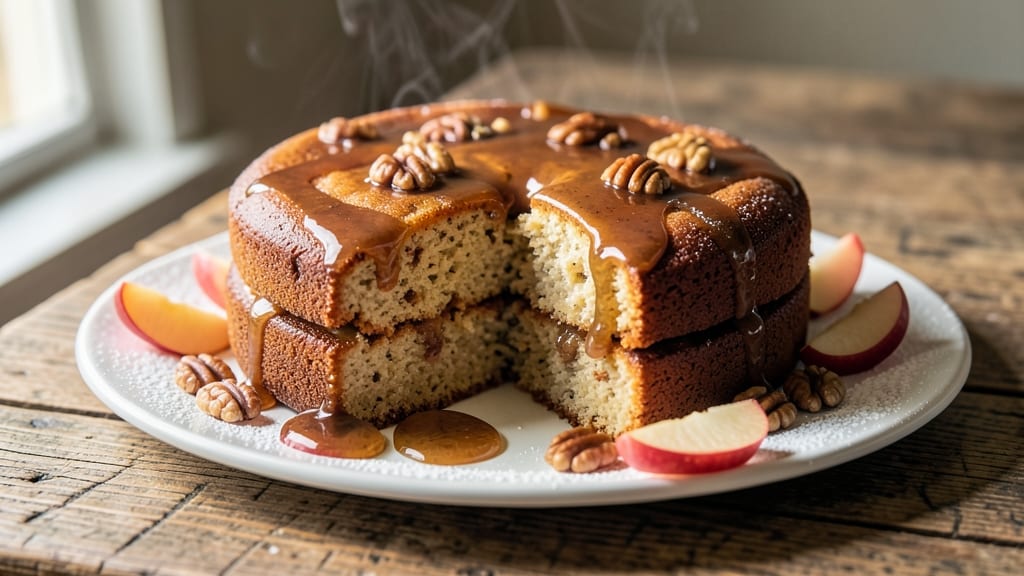 Apple Cake With Rum Sauce Recipe: Boozy Caramelized Layers That Rival Bakery Favorites