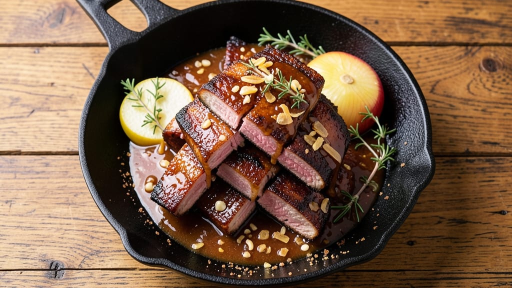 Apple Juice Ribs Recipe: Smoky-Sweet Glaze That Caramelizes Ribs to Stickiness