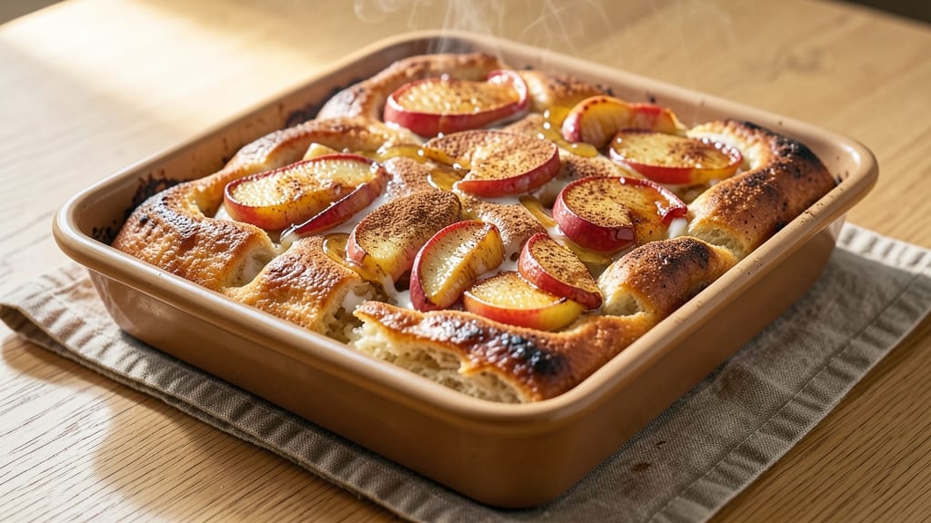 Fried Apple French Toast Bake Recipe: Caramelized Apples and Crispy Top in One Dish