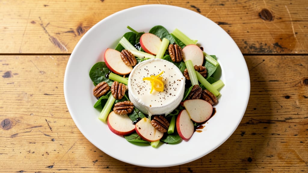 Apple Brie Salad Recipe: Crisp Celery and Melty Cheese Harmony