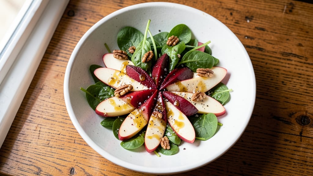 Swedish Beet and Apple Salad Recipe: Nordic Crunch Meets Sweet-Tart Vibrancy