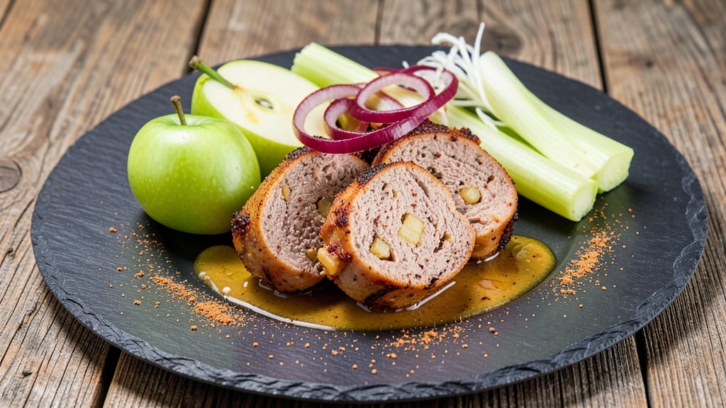 Apple Cinnamon Sausage Recipe: Breakfast Hash With Crispy Celery Bites
