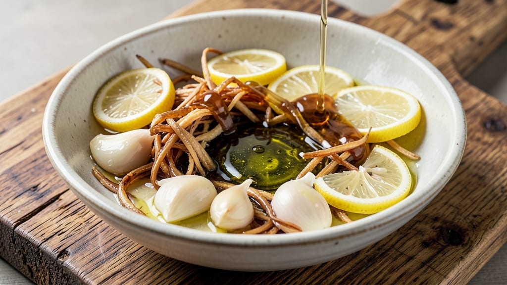Ginger Garlic Lemon Apple Vinegar Honey Sauce Recipe: Bright, Zesty Glaze for Meats and Salads