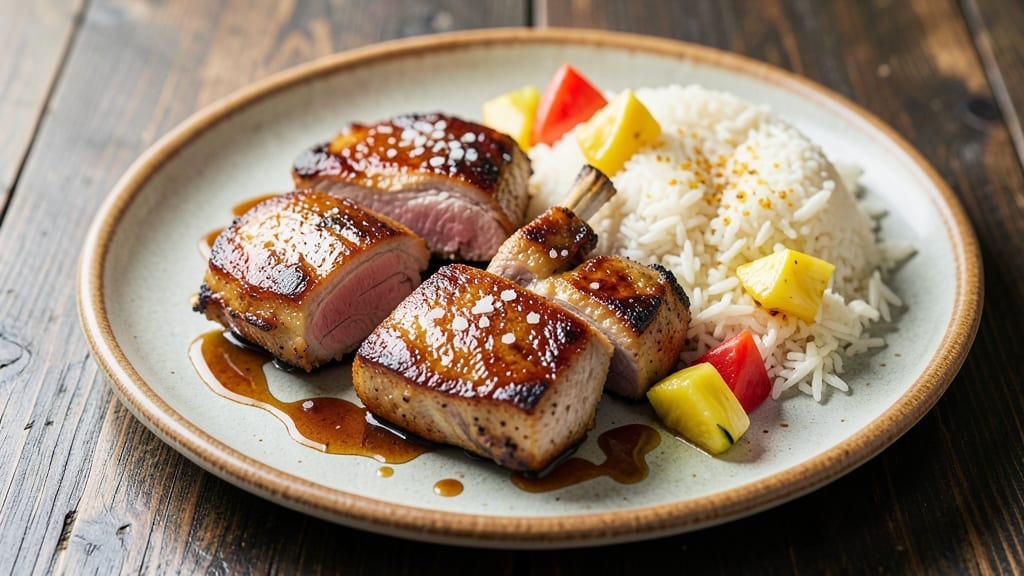 Pork Chops Pineapple Rice Recipe: Sweet-Tangy Glaze with Juicy Crispy Bites